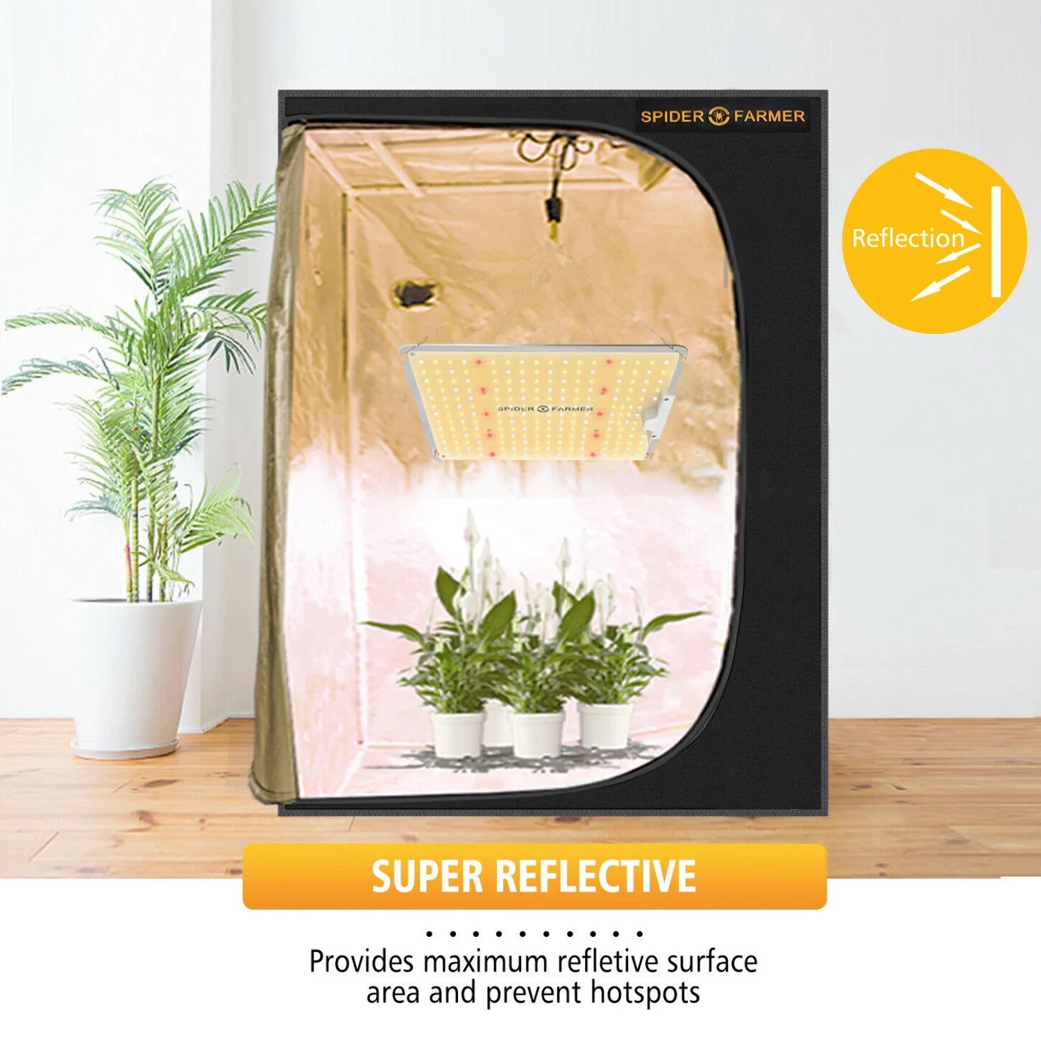 5’x5’x6.5′ Indoor Grow Tent D893820