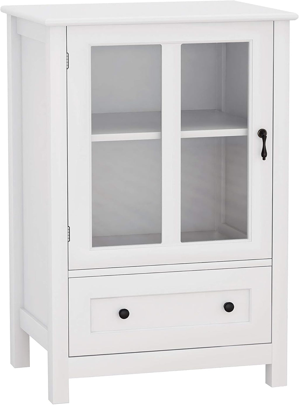 White Wooden Kitchen Storage Sideboard with Drawer F8812