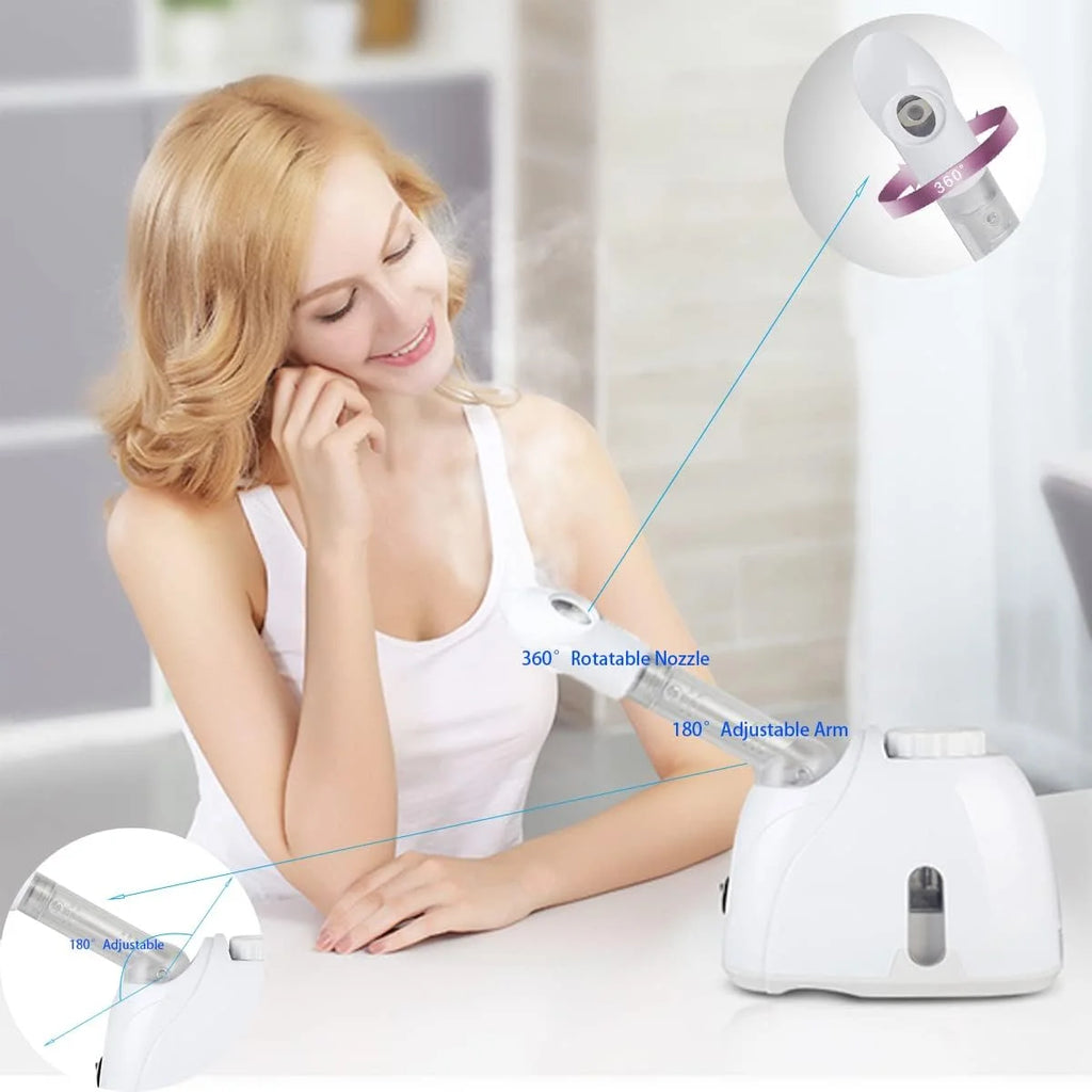 Warm Mist Facial Steamer with Adjustable Nozzle J51102