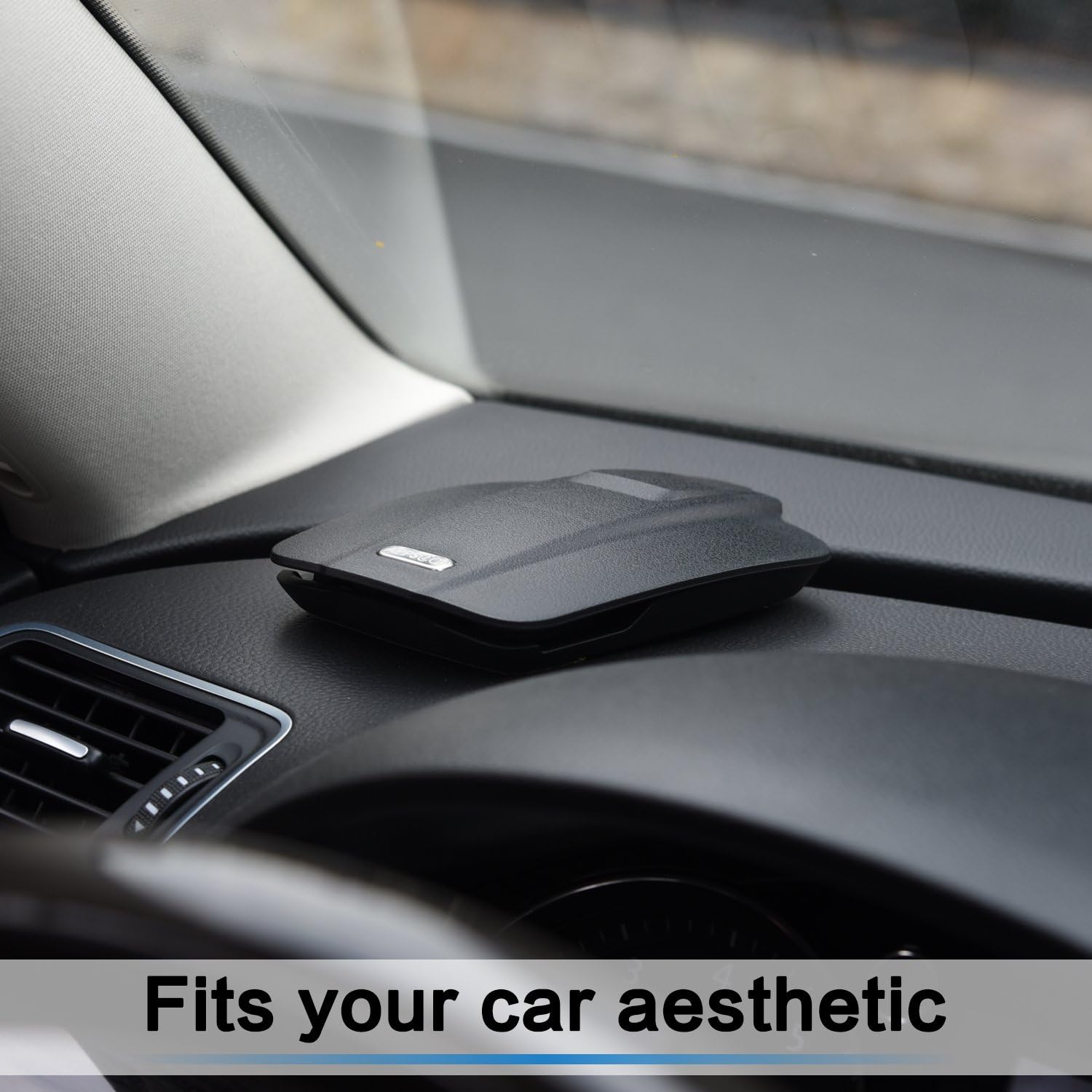 Matte Black Car Adhesive Non-Slip Dashboard Mount J79574