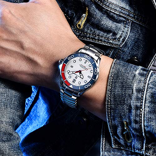Stainless Steel Automatic Diving Watch with Ceramic Bezel N161