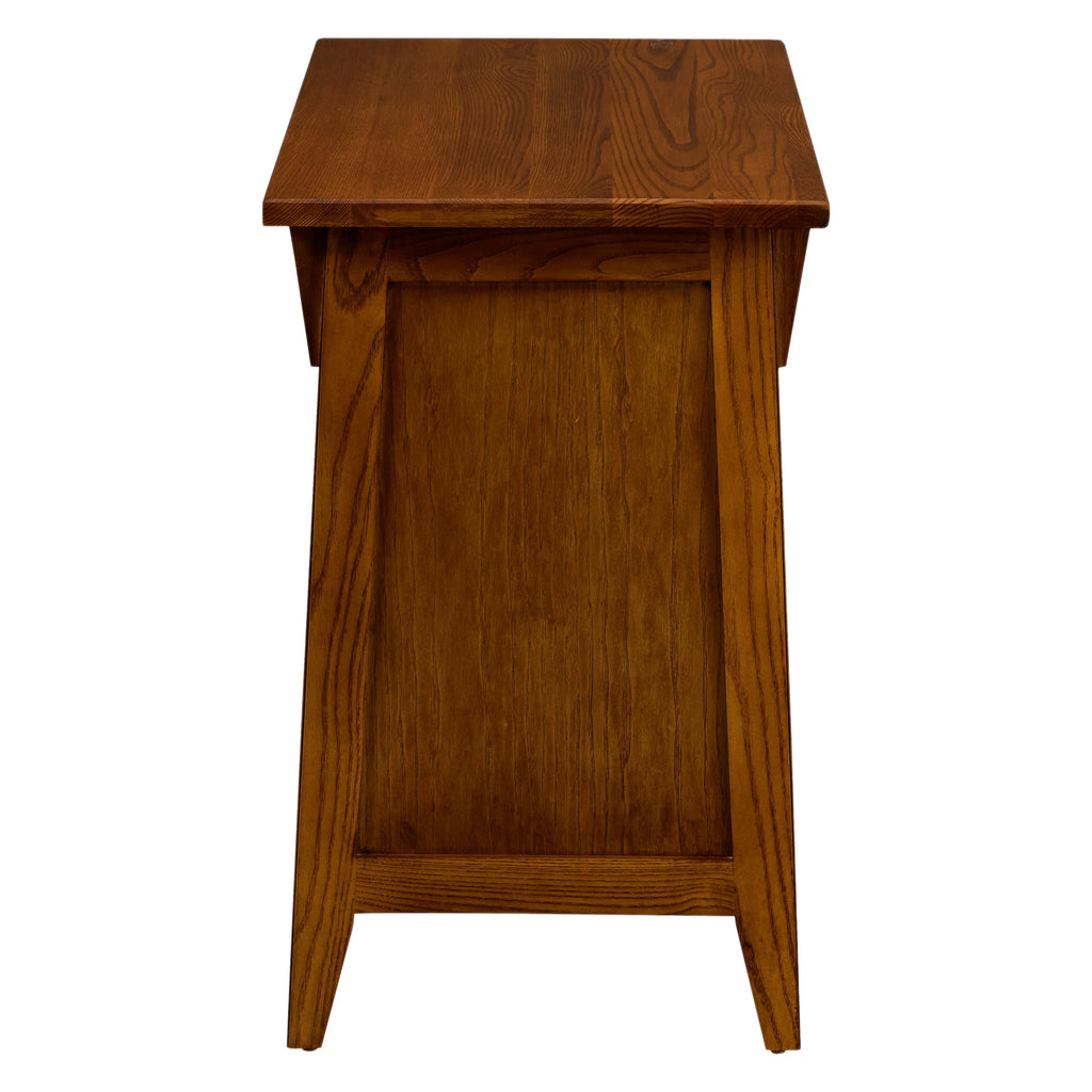 Russet Solid Wood End Table Q27987