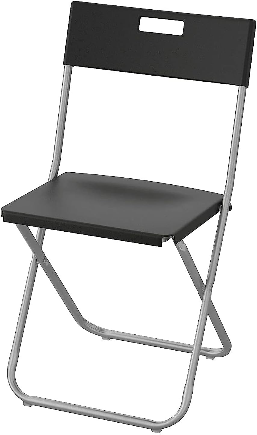 Black Folding Chair (4) S465