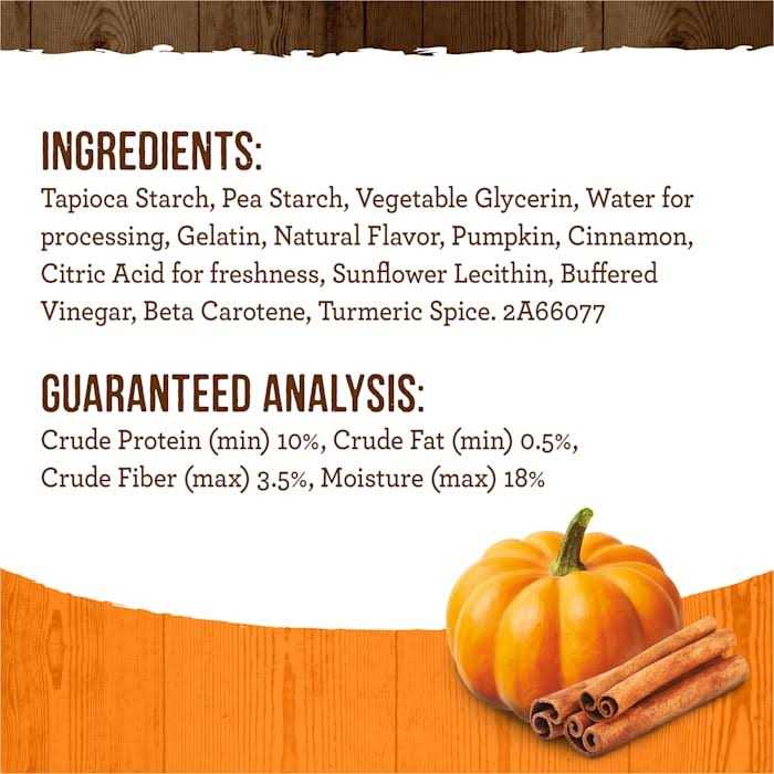 Fresh Kisses Pumpkin Cinnamon Dog Treats M29575