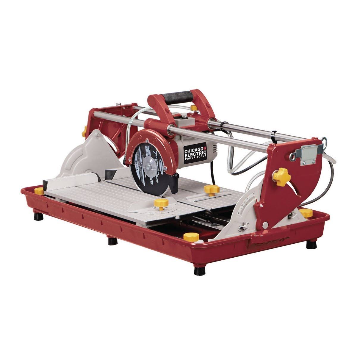 7 in. 1.5 HP Bridge Tile Saw D593