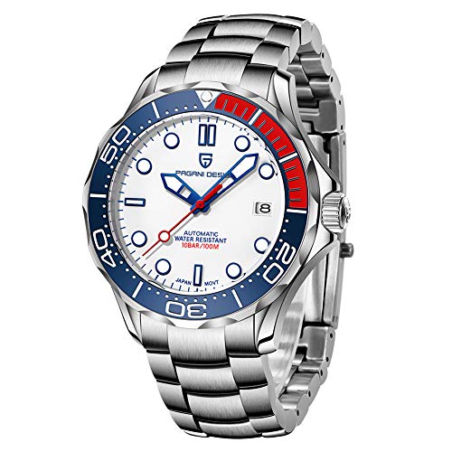 Stainless Steel Automatic Diving Watch with Ceramic Bezel N161