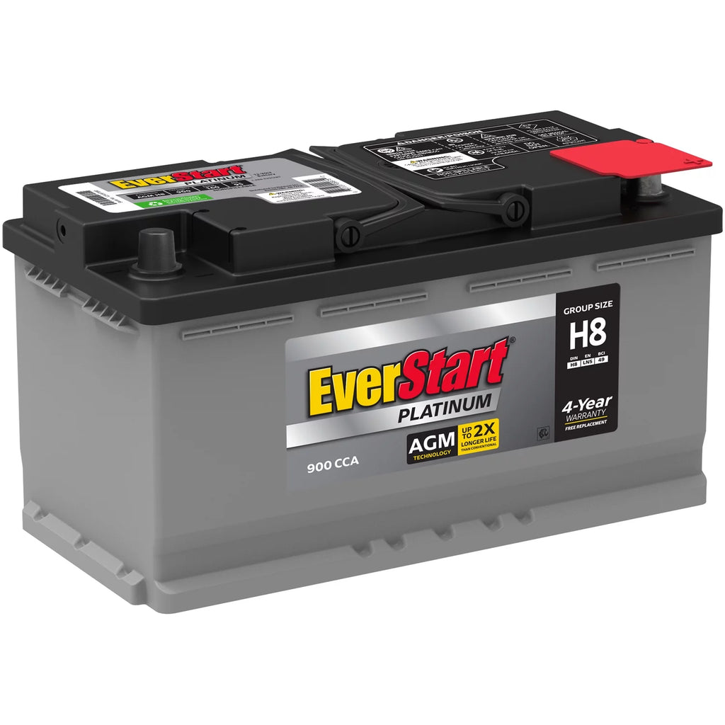 Platinum AGM Automotive Battery, Group Size H8 / LN5 / 49 12 Volt, 850 CCA 150 RC F668