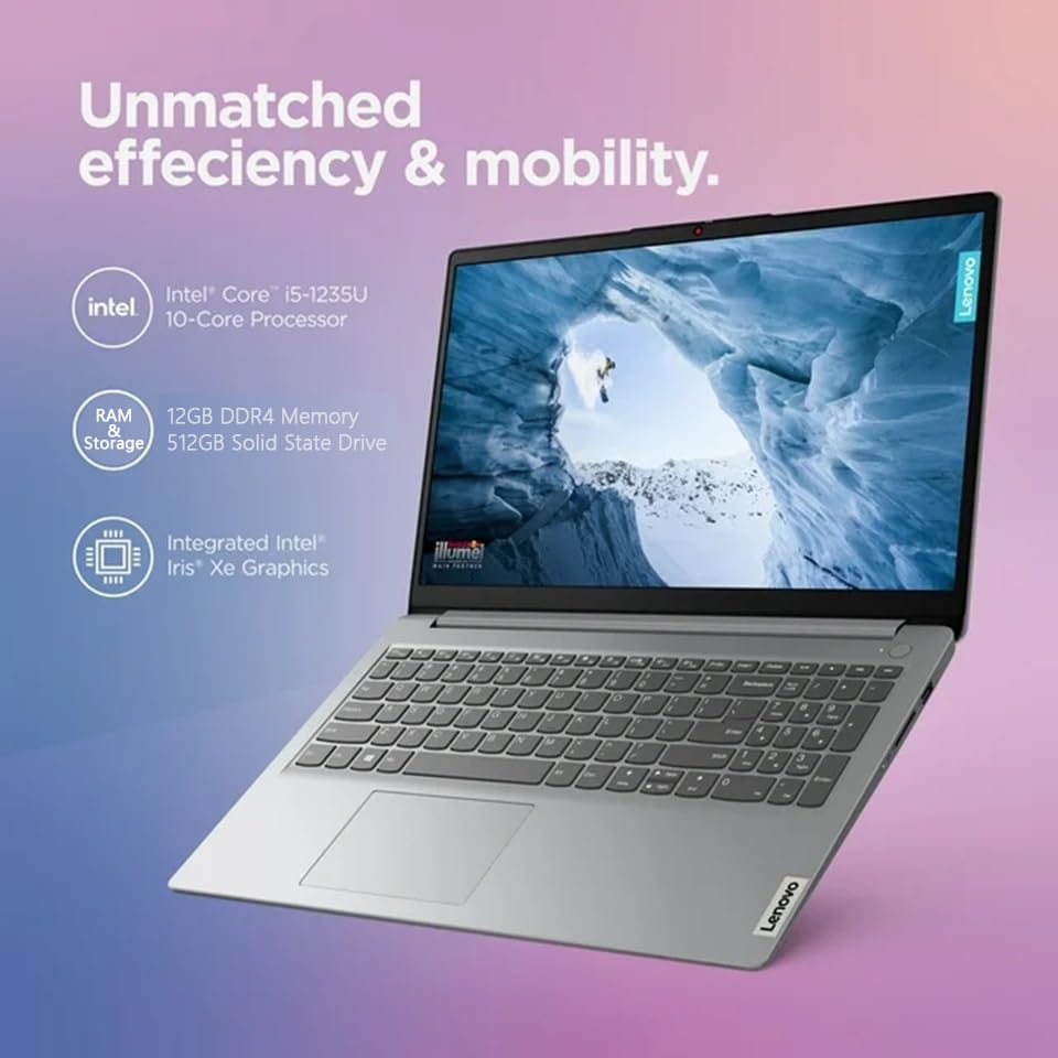 15.6" FHD Anti-Glare Display Laptop with Intel Core i5-1235U, 16GB RAM, 1TB SSD Q5897