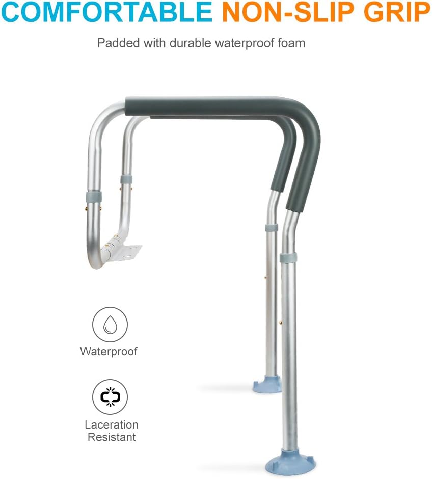 Toilet Safety Handrail, Adjustable F483961