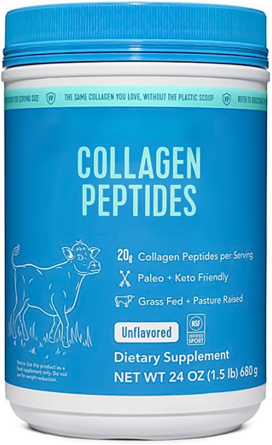Unflavored Collagen Peptides Powder, 24 oz D4138