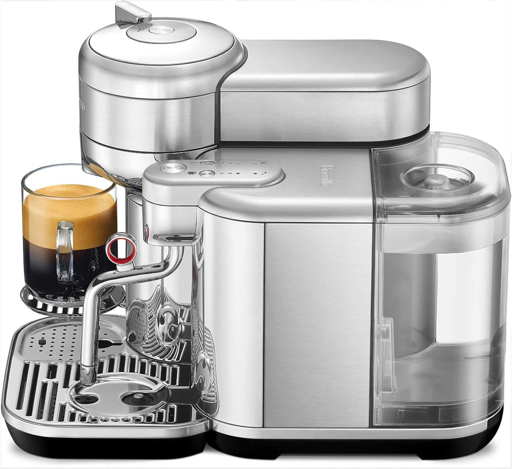 Brushed Stainless Steel Coffee and Espresso Maker W3401