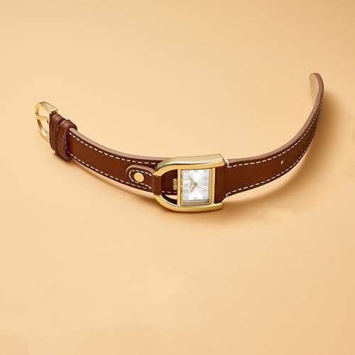 Women's Watch with Stainless Steel or Genuine Leather Band T9434