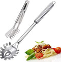 2-Piece Stainless Steel Spaghetti Set with Tongs, 12 Inch R91985
