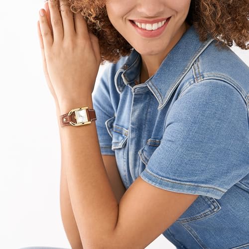 Women's Watch with Stainless Steel or Genuine Leather Band T9434