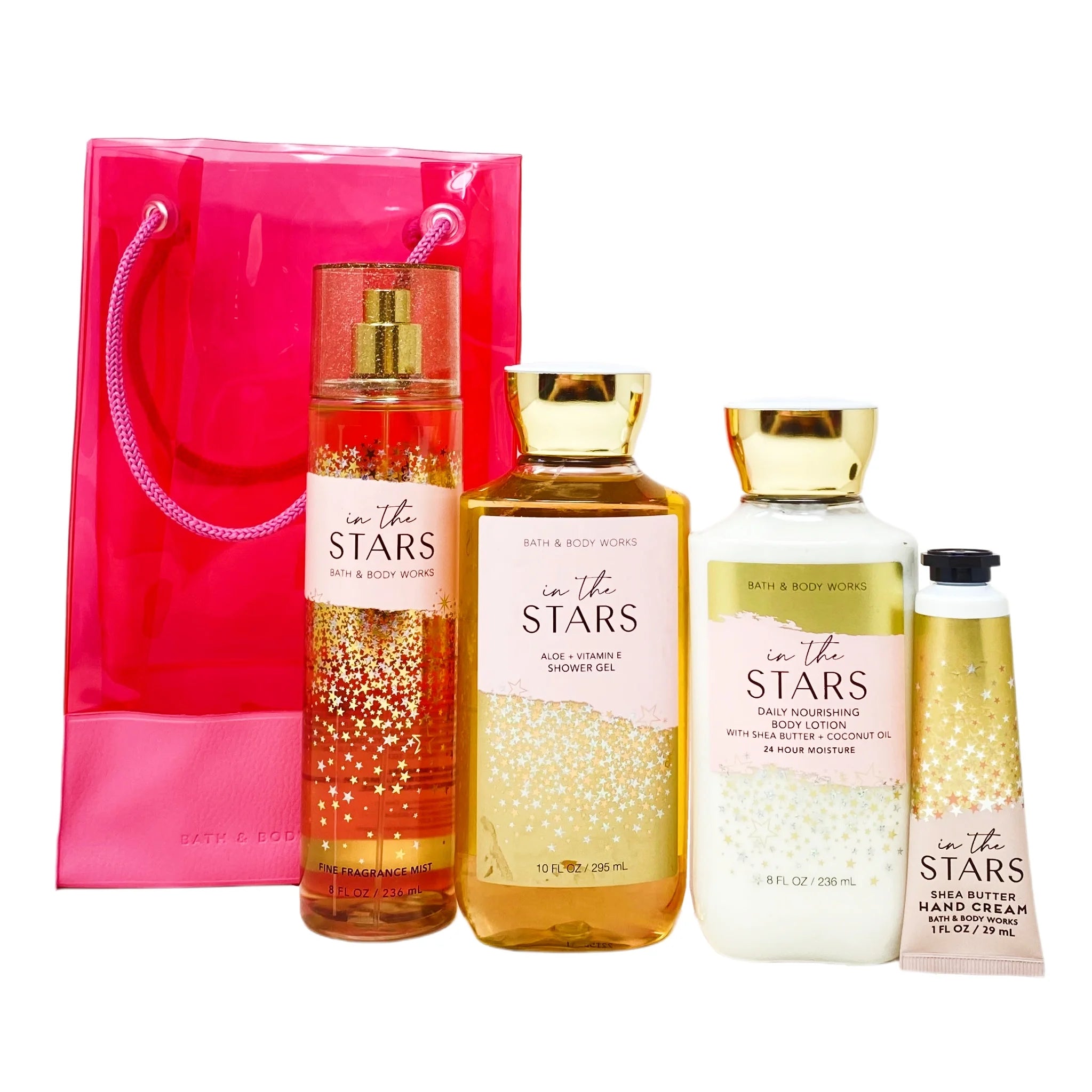 Fragrance Mist, Shower Gel, Body Lotion, Hand Cream Gift Bag Set H613760