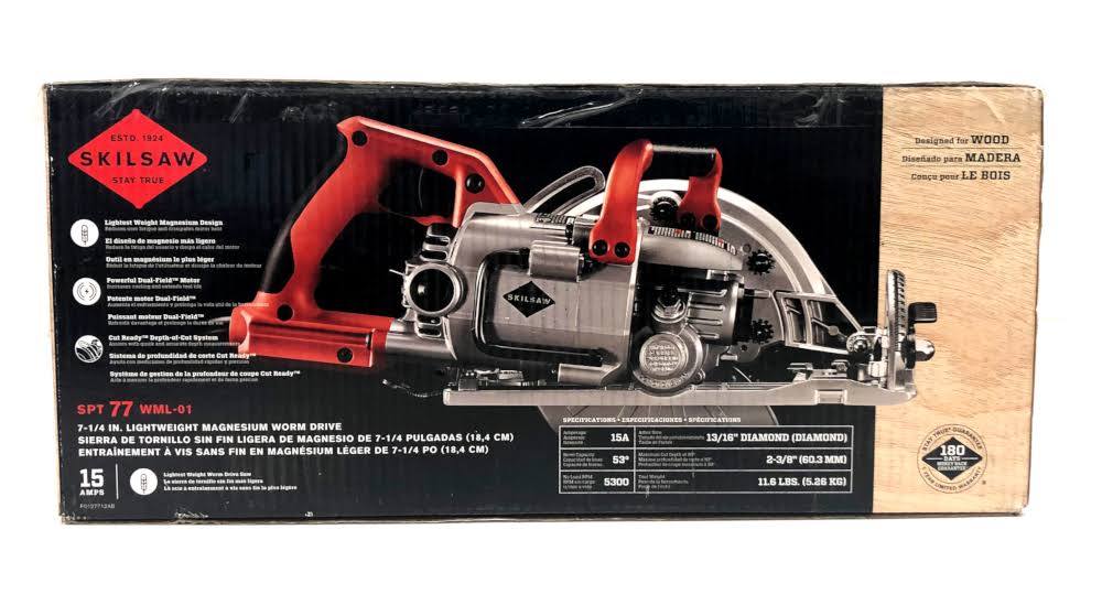 15-Amp Worm Drive Corded Circular Saw H8015