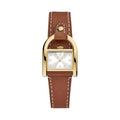 Women's Watch with Stainless Steel or Genuine Leather Band T9434