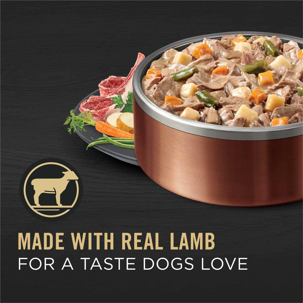 Lamb and Vegetables Entree Wet Dog Food T58051