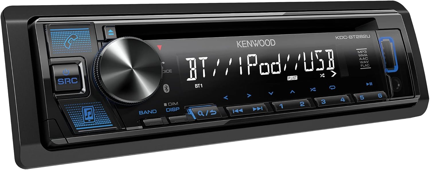 Single Din Bluetooth CD Car Stereo with Detachable Face A887