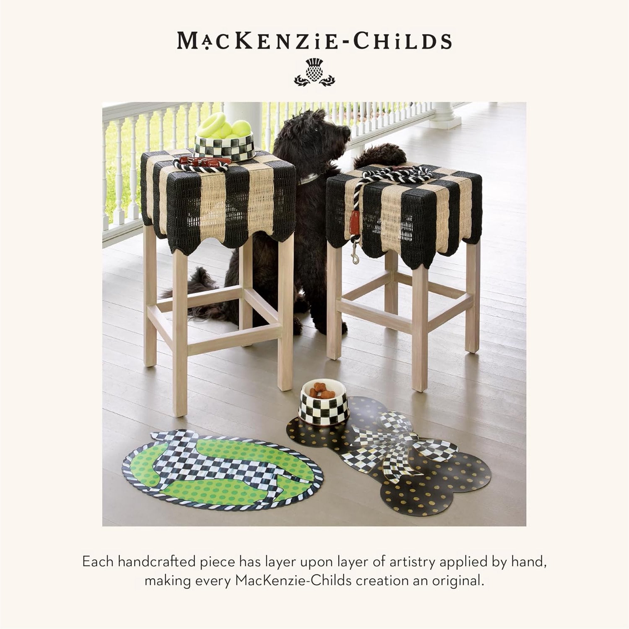 Bone-Shaped Pet Feeding Mat with Gold Dots X996