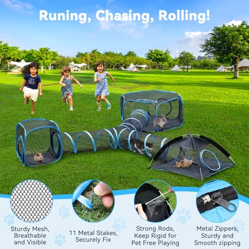 Outdoor Mesh Cat Enclosure with Carry Bag T265