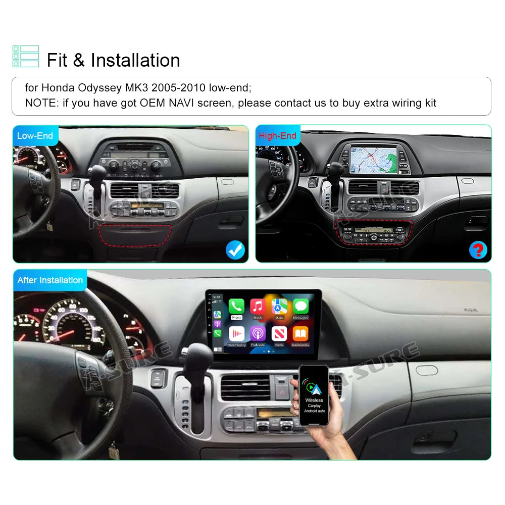 Car Stereo with GPS and CarPlay R80853