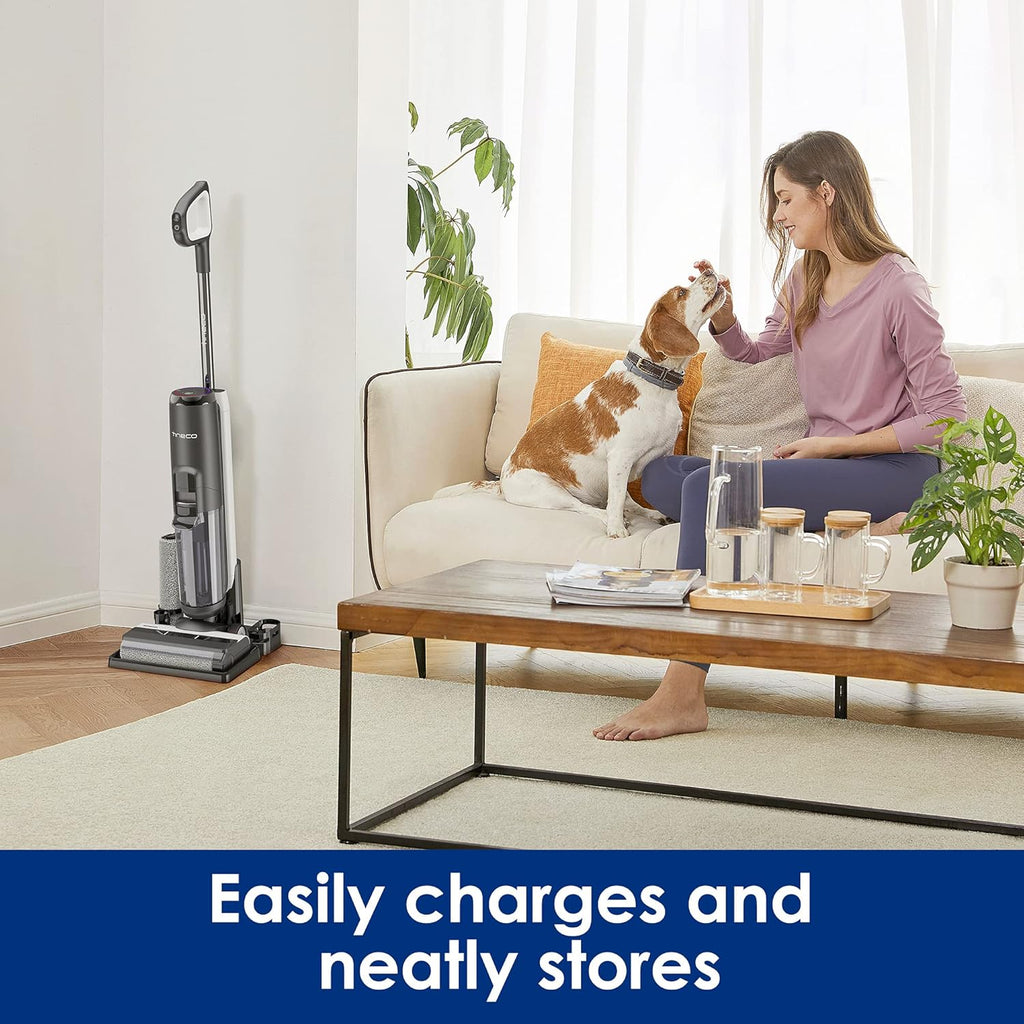 Smart Cordless Wet Dry Vacuum Cleaner and Mop, Black T244239