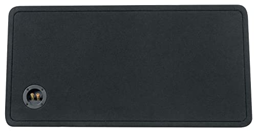 Dual 10" 2400w Car Subwoofers with Vented Sub Enclosure Box, 2 Ohm, Black T2321