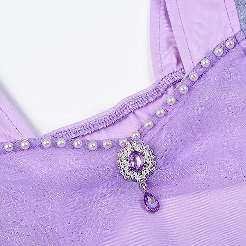 Little Mermaid Costume Princess Dress Outfit Accessories H315