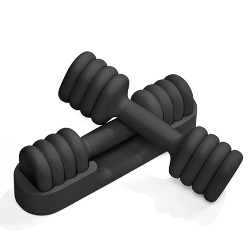 Adjustable Dumbbell Set of 2, 2-5 lbs Each I80216