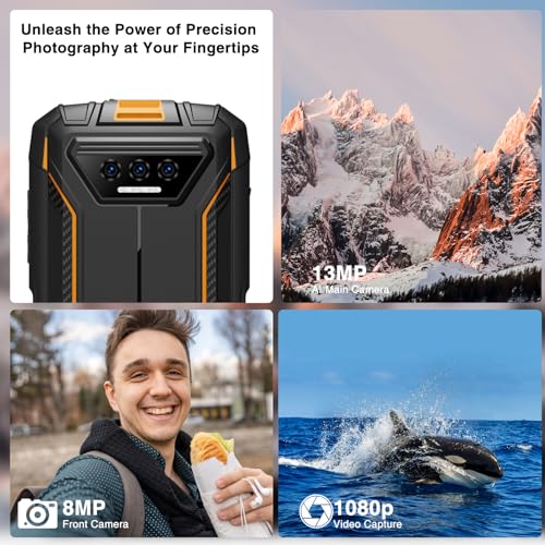 128GB Rugged Smartphone with 6300mAh Battery J84540