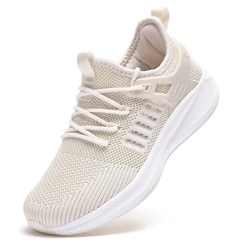 Women's Athletic Walking Shoes Lightweight Breathable Slip on Sneakers C7329