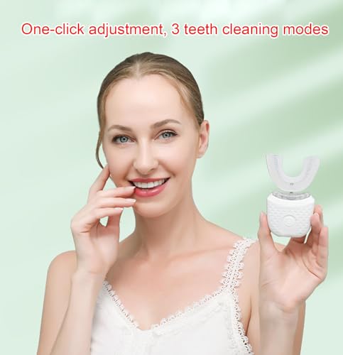 Ultrasonic U-Shaped 360° Automatic Toothbrush with Wireless Charging T1844