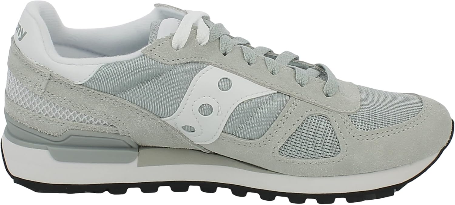 Gray/White Men's 9.5 Women's 11 Medium Sneakers L246