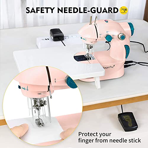 Mini Sewing Machine with Extension Table F677