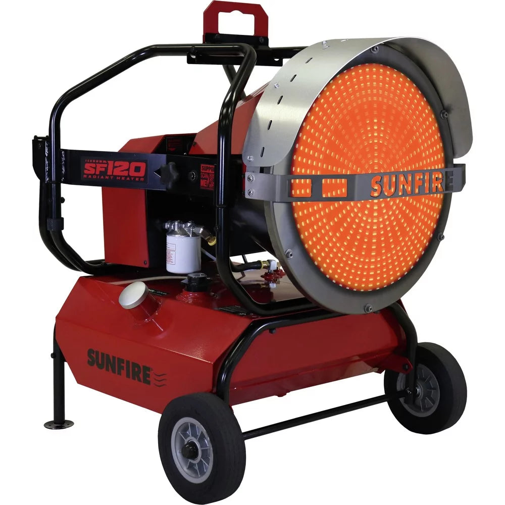 120,000 BTU Diesel/Kerosene Radiant Heater H574774