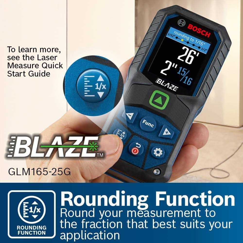 Blaze Green Beam Laser Measure N244
