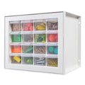 24-Drawer Black Plastic Drawer Storage Organizer S294
