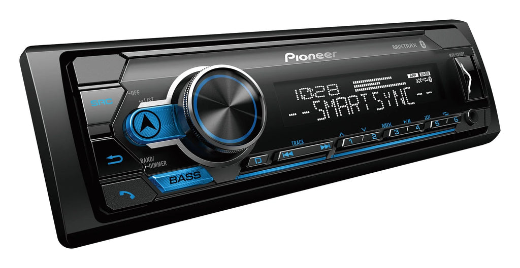 Single DIN Car Stereo with Bluetooth Q197