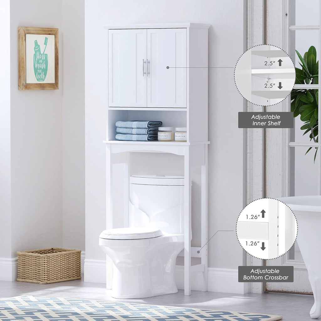 White Over The Toilet Storage Cabinet I879968