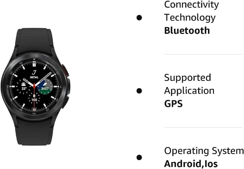 Black 42mm Smartwatch (Renewed) X935