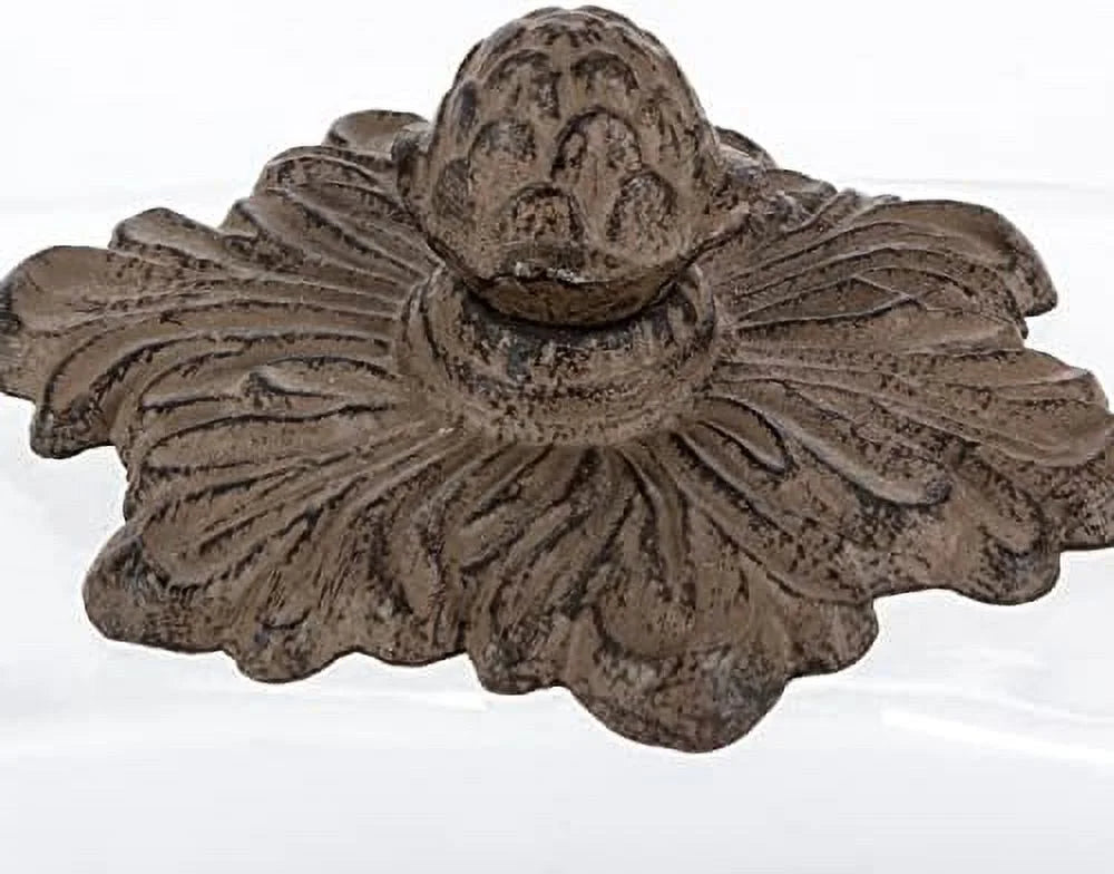 Cream Ceramic Butter Dish With Metal Work D27498