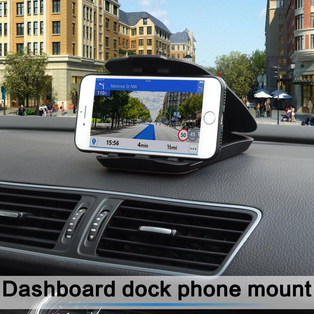 Matte Black Car Adhesive Non-Slip Dashboard Mount J79574