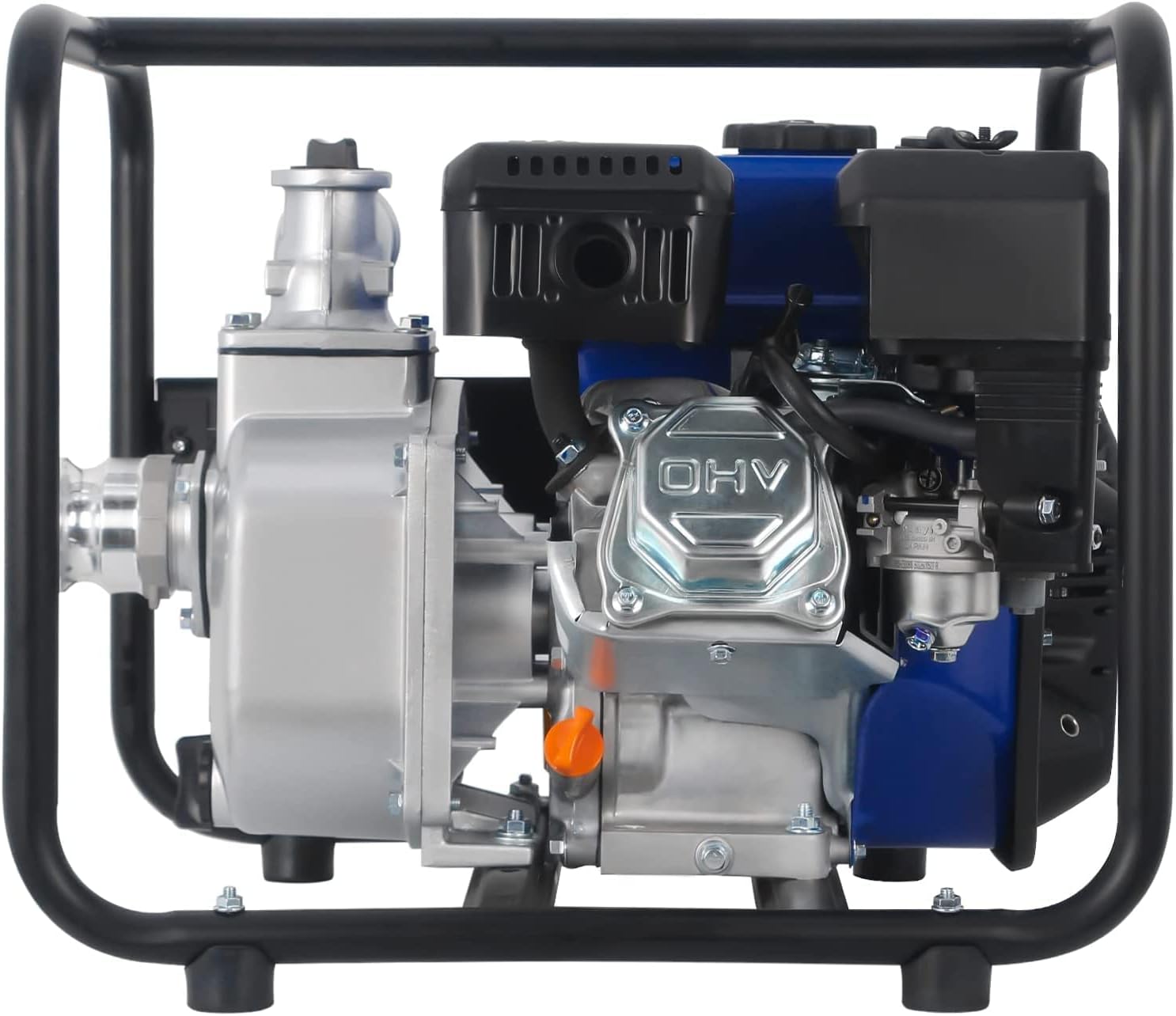 2 inch 158 GPM 7HP Gas Powered Water Transfer Pump with Water Hose Kit I94935