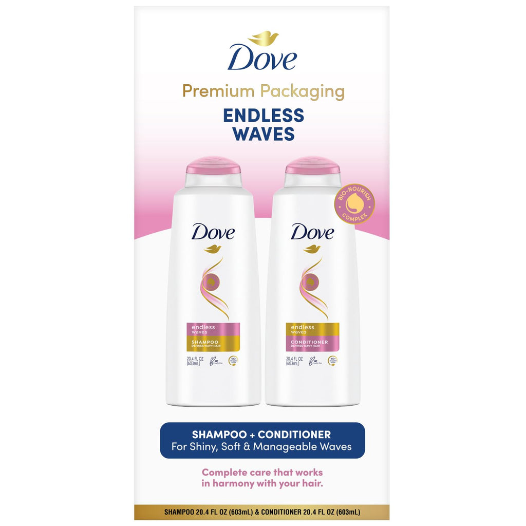 Sulfate Free Shampoo and Conditioner Set, 20.4 Oz (2 Piece Set) W53108