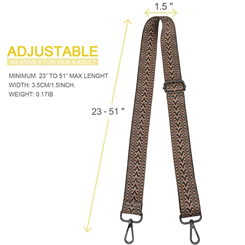 Adjustable Wide Shoulder Crossbody Bag Strap Q62209