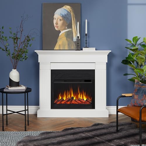 48" Slim Indoor Electric Fireplace with Mantel C150724
