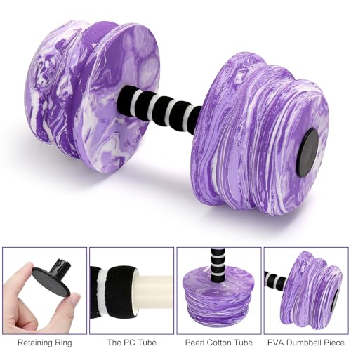 2PCS Foam Aquatic Exercise Dumbbells P5297