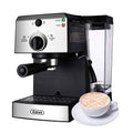 15 Bar Espresso Coffee Maker with Milk Frother Wand, 1.25L J294