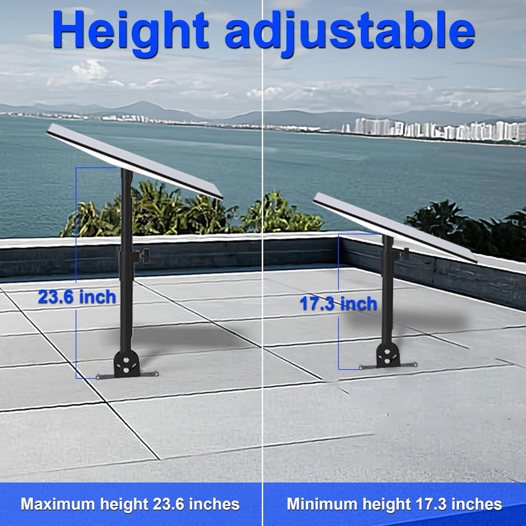 Heavy Duty Adjustable Starlink Roof Mount with Pipe Adapter M2900